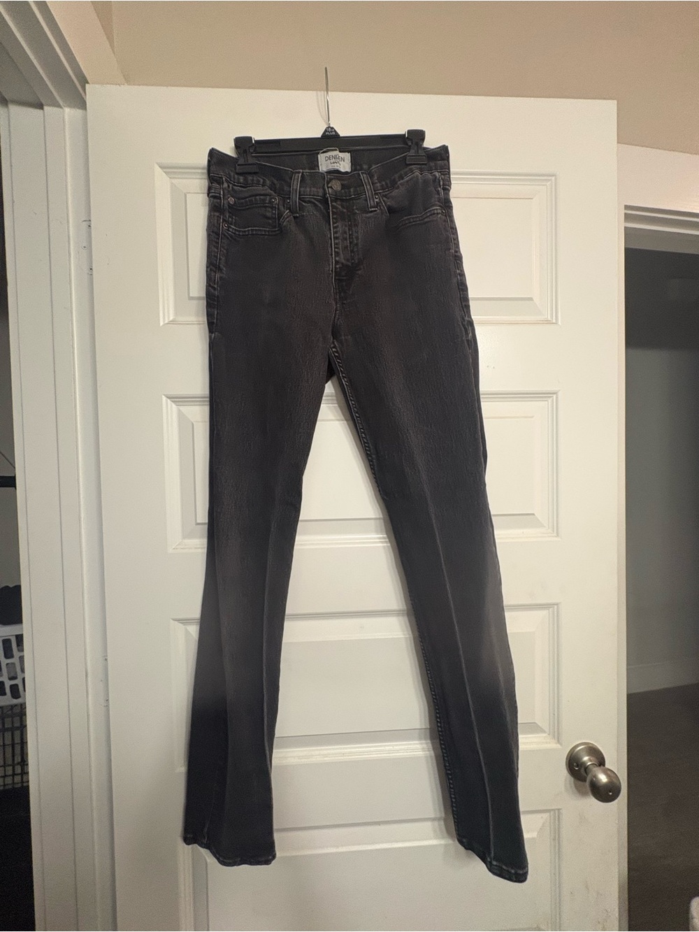 Denizen from Levi's Slim Jeans in Washed Black